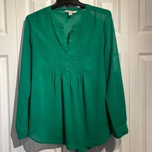 Old navy green top size medium